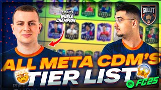 EA FC 25  All META CDM Tierlist [upl. by Eugor]