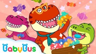 Dinosaurs Songs for Children  Tyrannosaurus Rex  Nursery Rhymes  Kids Songs  BabyBus [upl. by Lleder]