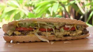 Authentic Chopped Cheese Sandwich Recipe  Spanish Harlem [upl. by Atauqal]