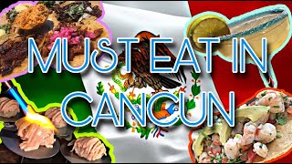 CANCUN EATS  Where amp what to eat in Cancun [upl. by Monique]