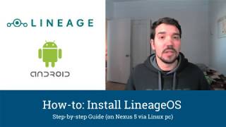 How to install LineageOS 141 using Linux step by step [upl. by Smiley410]