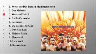 Rammstein  Herzeleid весь альбом минусверсии инструментал [upl. by Nylrehs]