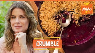 Crumble de uva com maçã  Rita Lobo  Cozinha Prática [upl. by Carter]