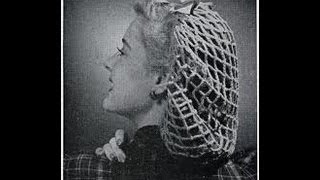 1940s VINTAGE Perky Snood Crochet Tutorial [upl. by Ahseia128]