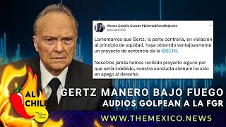 GERTZ MANERO ¡BAJO FUEGO Audios EXHIBEN al fiscal [upl. by Enna]