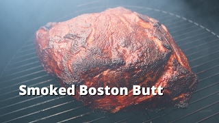 Boston Butt Recipe  Smoked Pork Butt on the UDS Smoker [upl. by Nnaik835]