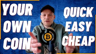 How to MAKE and SELL your OWN crypto coin Create token in LESS than 15 minutes [upl. by Einot]