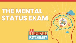 Mental Status Exam Mnemonics Memorable Psychiatry Lecture [upl. by Docila]