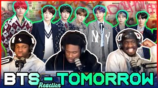 BTS  Tomorrow 방탄소년단  Tomorrow  Reaction [upl. by Laws]