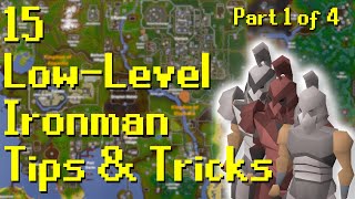 15 Oldschool Runescape Ironman Tips amp Tricks  1 [upl. by Sev803]