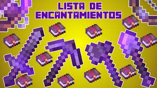 Los MEJORES ENCANTAMIENTOS para las herramientas de Minecraft PE  Bedrock 117  JAVV [upl. by Baxter]