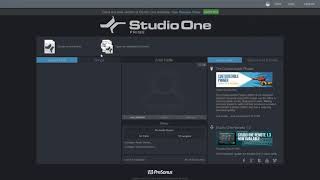 Setting up a USB microphone in Presonus Studio One 3 [upl. by Yolanthe]