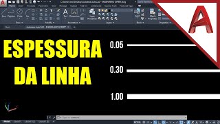 Espessura da linha NÃO aparece no AutoCAD [upl. by Dombrowski]