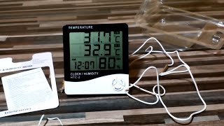 Htc 2 Temperature and Humidity Meter  Humidity Sensor [upl. by Damas]