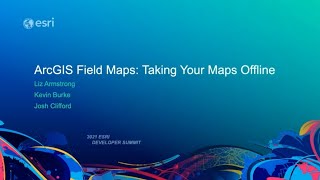 ArcGIS Field Maps Taking Your Maps Offline [upl. by Mella]