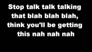 Blah Blah Blah  Kesha  Lyrics on Screen [upl. by Nedah681]