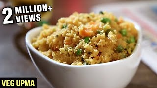 How To Make Veg Upma  Easy amp Healthy Breakfast Recipe  Masala Trails [upl. by Linden]