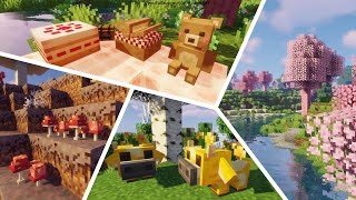 Super Cute and Fun Minecraft Mods you HAVE to try 🧸🌸 [upl. by Melbourne]