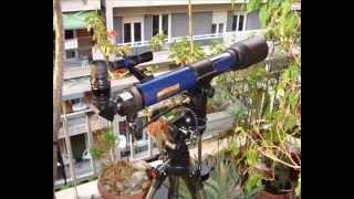 MY BRESSER TELESCOPE SKYLUX 70700Part 1 [upl. by Ahtebat]