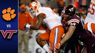 Clemson vs Virginia Tech ACC Football Championship Game Highlights 2016 [upl. by Chard725]