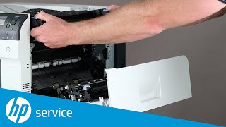 Replace the Fuser  HP Color LaserJet Enterprise M750 Printer  HP Support [upl. by Arymat]