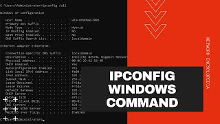 IPCONFIG Command  What it is  How to use it  Network Encyclopedia [upl. by Lilas876]