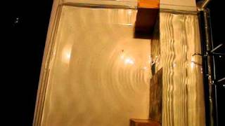 Ripple Tank  Diffraction through opening [upl. by Burrus]