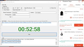 Tutorial Bot Shopee Flash Sale v12 AUTO BUY  Persiapan Shopee Flash Sale New Year 11 [upl. by Venuti222]