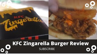 KFC Zingarella Burger Review 2022  KFC Zingarella [upl. by Nevad356]