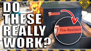 Testing Fire Resistant Safes [upl. by Behrens]