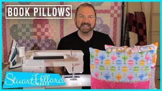 Stuart Hillard Makes Book Pillows [upl. by Meehsar138]