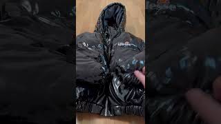 Ellesse Daunenjacke Vinyl schwarz short review [upl. by Ailesor167]