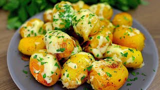 Schnell zum Abendessen Ein sehr einfaches und leckeres Kartoffelrezept [upl. by Atinnod633]