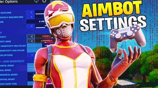 These NEW Settings Give You AIMBOT  Fortnite Best Settings [upl. by Anomer]