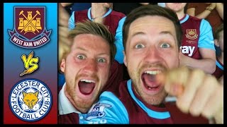 WEST HAM VS LEICESTER CITY  Premier League 1516 [upl. by Holladay928]