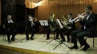 ORIGINAL BRASS QUINTET  quotRondeauquot [upl. by Einnad]