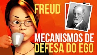 FREUD 03 – ANSIEDADE E MECANISMOS DE DEFESA DO EGO [upl. by Dimmick269]