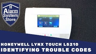 How To Clear Trouble Conditions On Honeywell Lynx L5210  AlarmSystemStore [upl. by Minica]