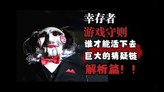 【规则怪谈】最致命的一集！幸存者游戏解析篇！！ [upl. by Onitsirc]