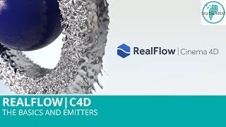 Realflow For C4D The Basics And Emitters [upl. by Irrot]