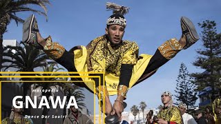 Morocco Gnawa Music Essaouira  Gnawa Dance Dar SOUIRI  MOROPEDIA [upl. by Norted]