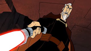 Star Wars Clone Wars 2003 but only Count Dooku scenes [upl. by Nnahsal597]