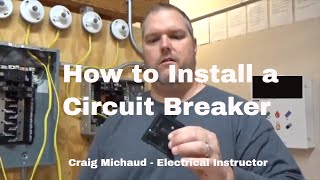 Installing a Circuit Breaker [upl. by Eikcid]