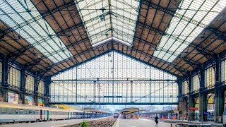 A Walk Around Gare dAusterlitz Train Station Paris [upl. by Sillsby]