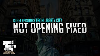 GTA 4 Complete Edition Not Opening Problem Solve  GTA IV Episodes from Liberty City Not Launching 🔥 [upl. by Merfe942]