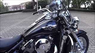 Kawasaki VN 800 Classic and sound [upl. by Lledra494]