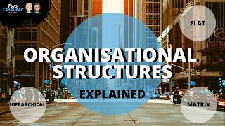 Organisational Structures Explained [upl. by Aekin]