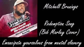 Mitchell Brunings  quotRedemption Songquot On Screen Lyrics HQ [upl. by Loferski]