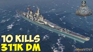 Warship Size Comparison Battleships in World of Warships [upl. by Ennazus913]