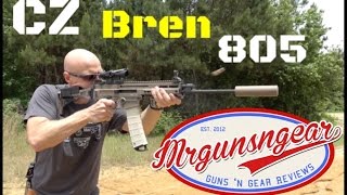 CZ 805 Bren 556 Carbine Review HD [upl. by Lainad33]